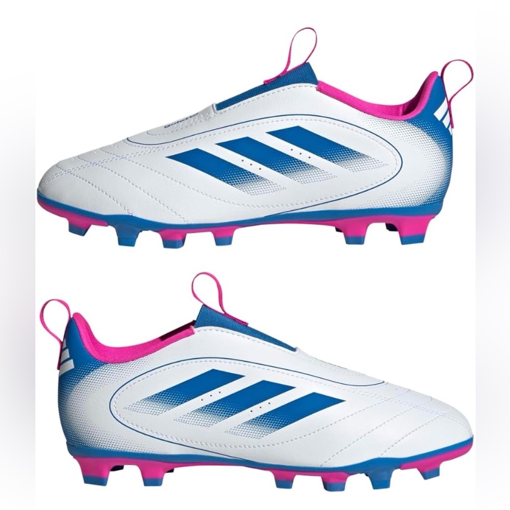 Adidas Kids' Goletto IX Laceless Firm Multi Ground Soccer Cleat US SZ 2.5